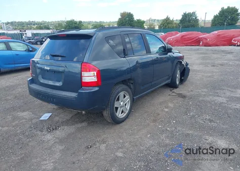 2007 Jeep Compass Sport from USA, damaged, VIN 1J8FF47W97D165891